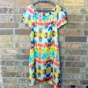 MY PLACE tie-dye dress